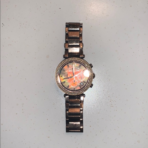 Michael Kors Woman’s Gold-Tone Watch - Picture 2 of 6